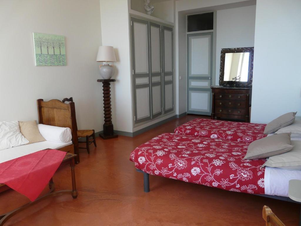 Bed and Breakfast Les Palmiers Grasse Habitación foto